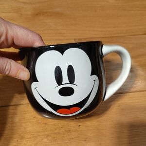 Disney Store Exclusive Mickey Mouse Black and White Mug